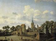 Jan van der Heyden Church of the landscape Germany oil painting artist